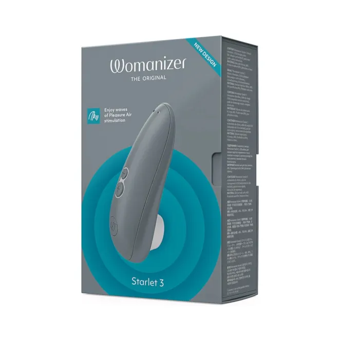 Womanizer Starlet 3 Pleasure Air Clitoral Stimulator Gray