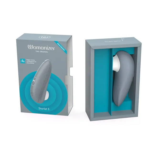 Womanizer Starlet 3 Pleasure Air Clitoral Stimulator Gray