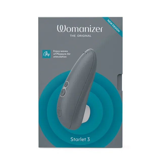 Womanizer Starlet 3 Pleasure Air Clitoral Stimulator Gray