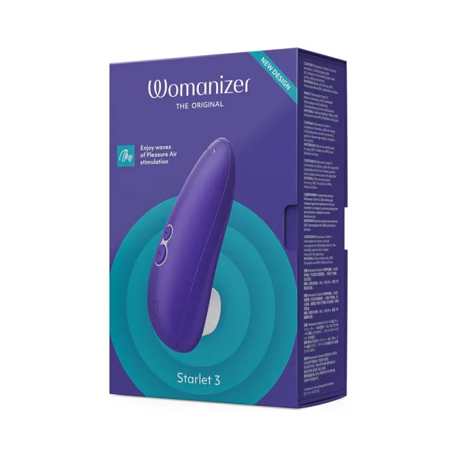 Womanizer Starlet 3 Pleasure Air Clitoral Stimulator Indigo