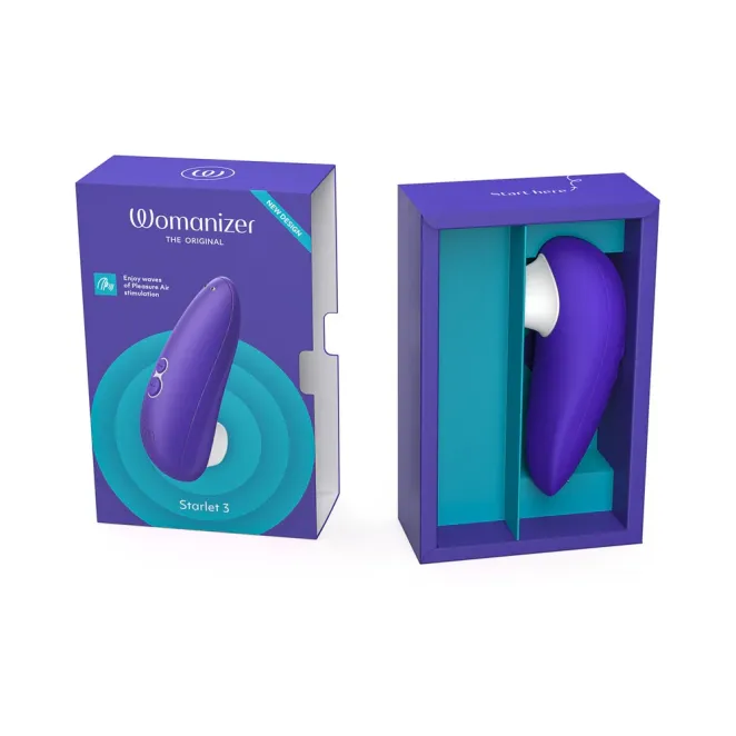 Womanizer Starlet 3 Pleasure Air Clitoral Stimulator Indigo