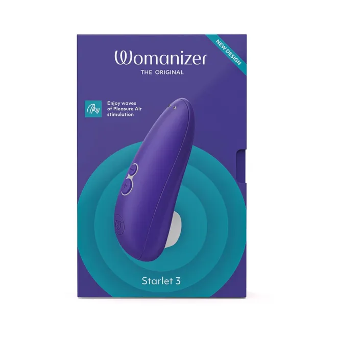 Womanizer Starlet 3 Pleasure Air Clitoral Stimulator Indigo