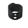 Dual Penetration Thigh Strap-On Harness Black Dual Penetration Thigh Strap-On Harness Black