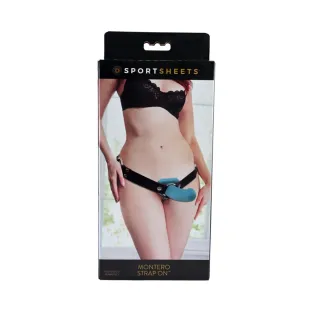 Montero Adjustable Strap-On Harness Black