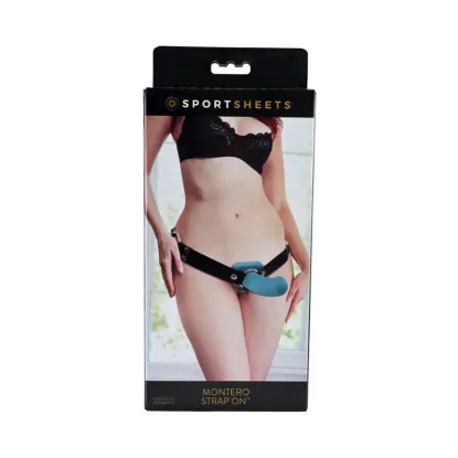 Montero Adjustable Strap-On Harness Black