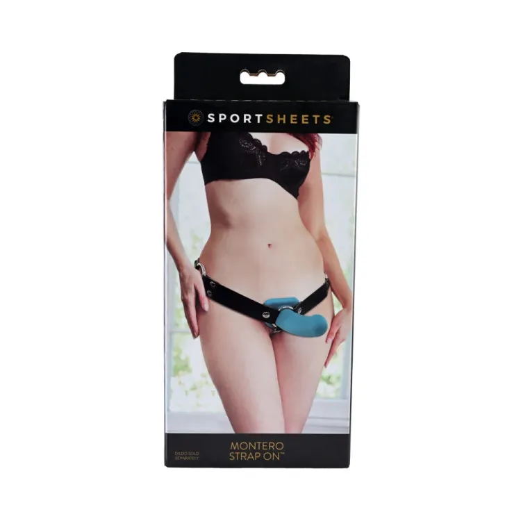 Sportsheets Montero Adjustable Strap-On Harness Black (80103) by Sportsheets | Strap-On Sets & Kits | SlipDix.com Sportsheets Montero Adjustable Strap-On Harness Black (80103) | SlipDix.com