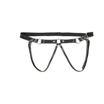 Montero Adjustable Strap-On Harness Black