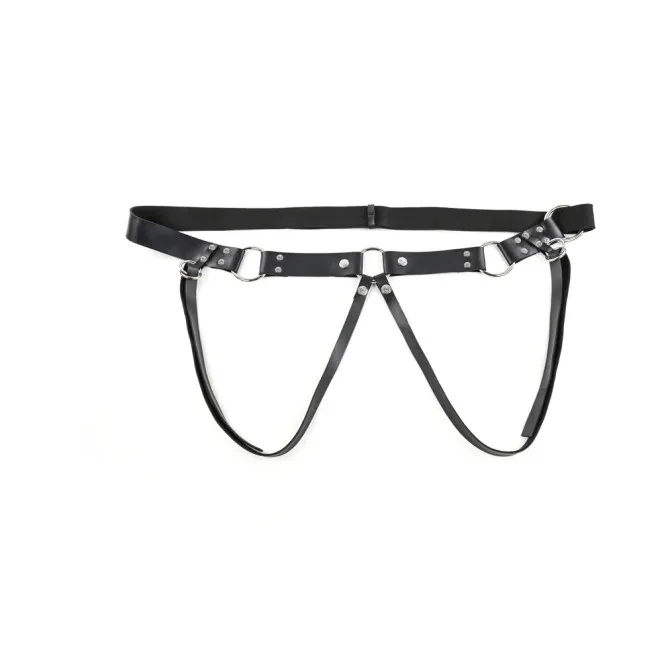Sportsheets Montero Adjustable Strap-On Harness Black (80103) | SlipDix.com