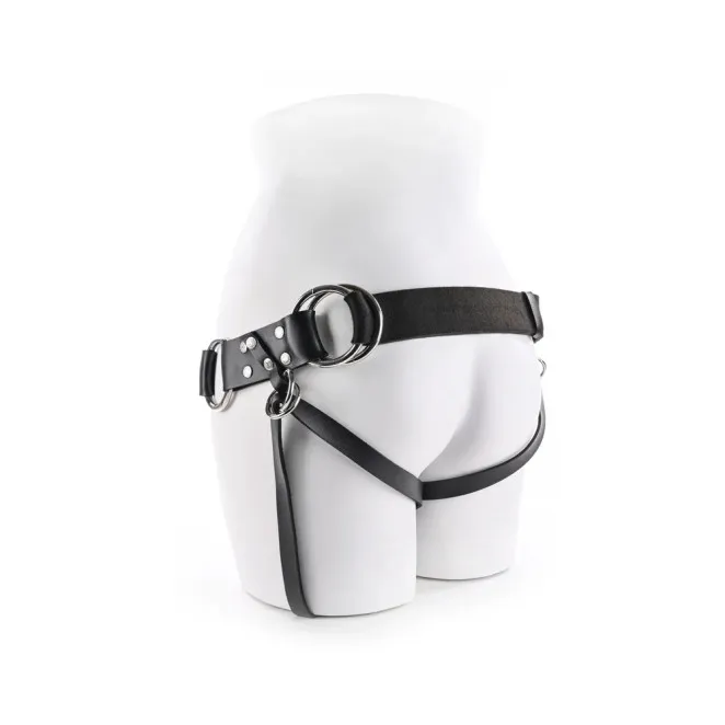 Sportsheets Montero Adjustable Strap-On Harness Black (80103) | SlipDix.com