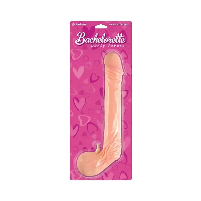 Pipedream Bachelorette Party Favors Pecker Super Water Gun Beige (8018) | SlipDix.com