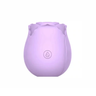 InBloom Rosales Sucking Rose Clit Vibrator Purple
