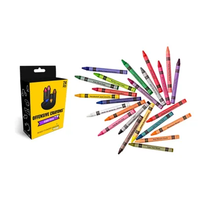 Offensive Crayons Porn Pack Adult Coloring Gift Set