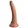 7 Inch King Cock Elite Realistic Suction Cup Dildo Tan