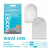 Tenga Pocket Masturbator Sleeve Wavy Line Tenga Pocket Masturbator Sleeve Wavy Line