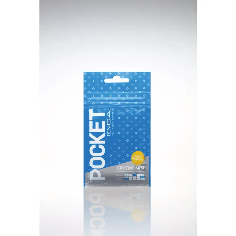 Tenga Pocket Maturbastor Sleeve Crystal Mist Tenga Pocket Maturbastor Sleeve Crystal Mist