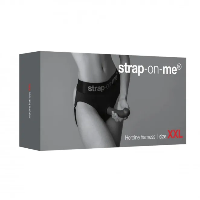 Strap-On-Me Heroine Lingerie Harness Black