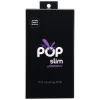 6 in. POP Slim Squirting Strap-On Dildo Black 6 in. POP Slim Squirting Strap-On Dildo Black