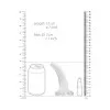 5 in. Clear Curved Non-Realistic Dildo 5 in. Clear Curved Non-Realistic Dildo