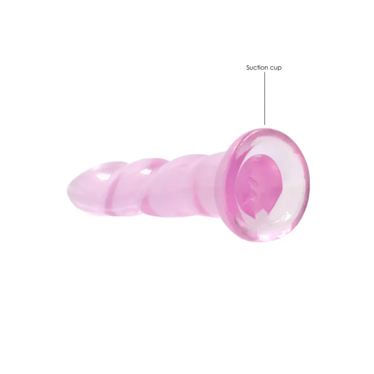 7 in. Non-Realistic Twisted Dildo Pink 7 in. Non-Realistic Twisted Dildo Pink