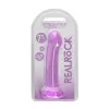 7 in. Crystal Clear Non-Realistic Dildo Purple 7 in. Crystal Clear Non-Realistic Dildo Purple