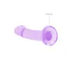 7 in. Crystal Clear Non-Realistic Dildo Purple 7 in. Crystal Clear Non-Realistic Dildo Purple