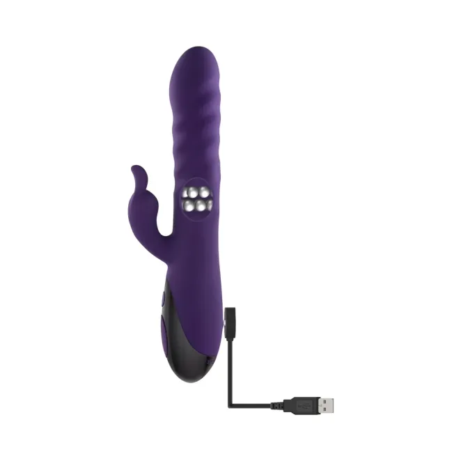 Evolved Love Thruster Rechargeable Thrusting Rabbit Vibrator