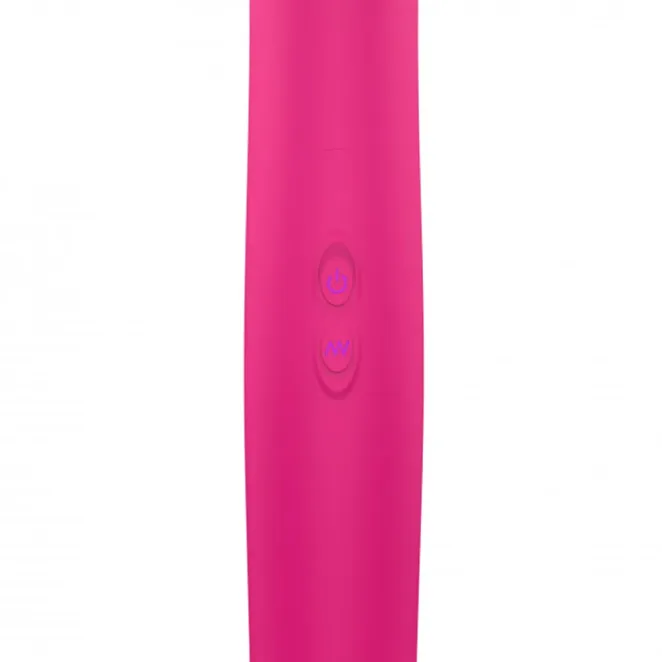 17 Inch Dorcel Orgasmic Double Thrusting & Vibrating Double Dildo Pink