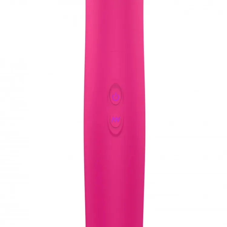 17.7 in. Dorcel Orgasmic Double Thrusting & Vibrating Double Dildo Pink 17.7 in. Dorcel Orgasmic Double Thrusting & Vibrating Double Dildo Pink