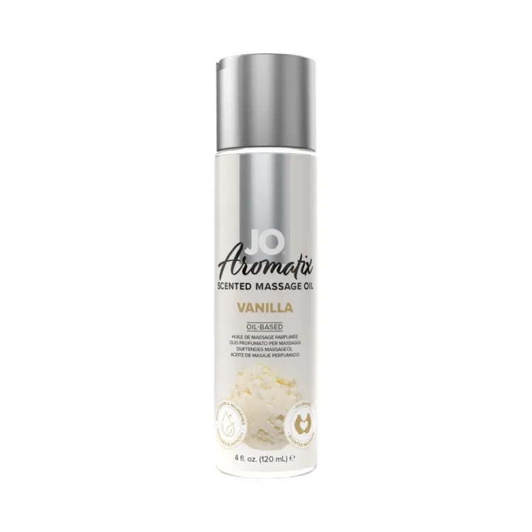 JO Aromatix Vanilla Scented Massage Oil 4 oz. JO Aromatix Vanilla Scented Massage Oil 4 oz.
