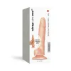 6 Inch Strap-On-Me Classic Dual-Density Dildo with Moving Foreskin