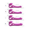 Strap-On-Me Remote-Controlled Bendable Strapless Strap-On Vibrator XL Pink