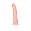 7 Inch RealRock Ultra Realistic Suction Cup Dildo Biege