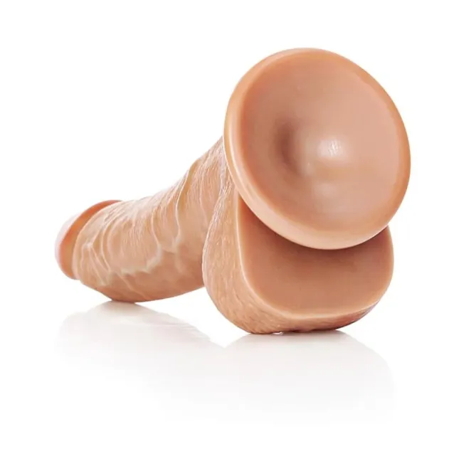 8 Inch RealRock Classic Realistic Dildo Tan