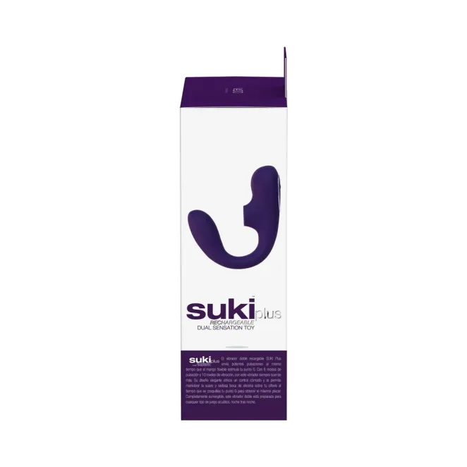 VeDO Suki Plus Dual Sonic Clitoral & G Spot Vibrator Purple
