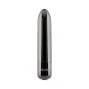 Bullet Vibrator with 10 Functions Black Chrome