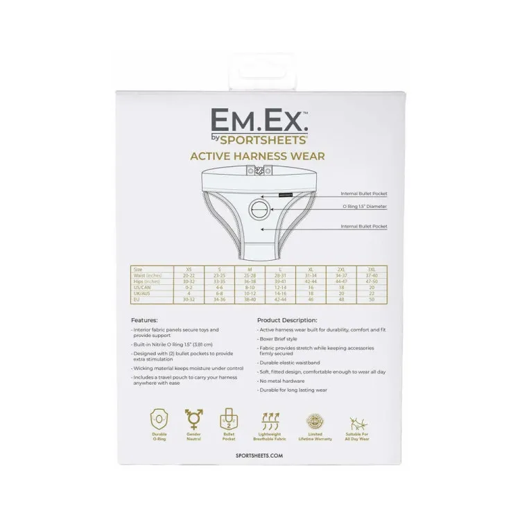 Em.Ex. Fit Harness Patent Corset Em.Ex. Fit Harness Patent Corset