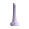 5 Inch Platinum Silicone Dildo with Suction Cup Purple