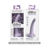 5 Inch Platinum Silicone Dildo with Suction Cup Purple