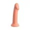 6 Inch "Big Hero" Non-Realistic Silicone Dildo Peach