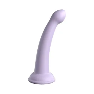 6 Inch Silicone Dildo with Suction Cup – Light Purple
