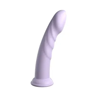 7.5 Inch Platinum Silicone Dildo with Suction Cup – Purple