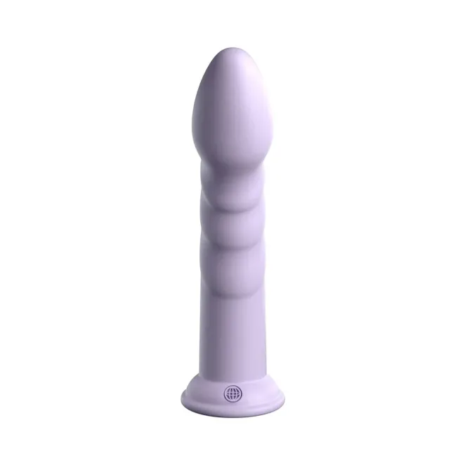 7.5 Inch Platinum Silicone Dildo with Suction Cup – Purple
