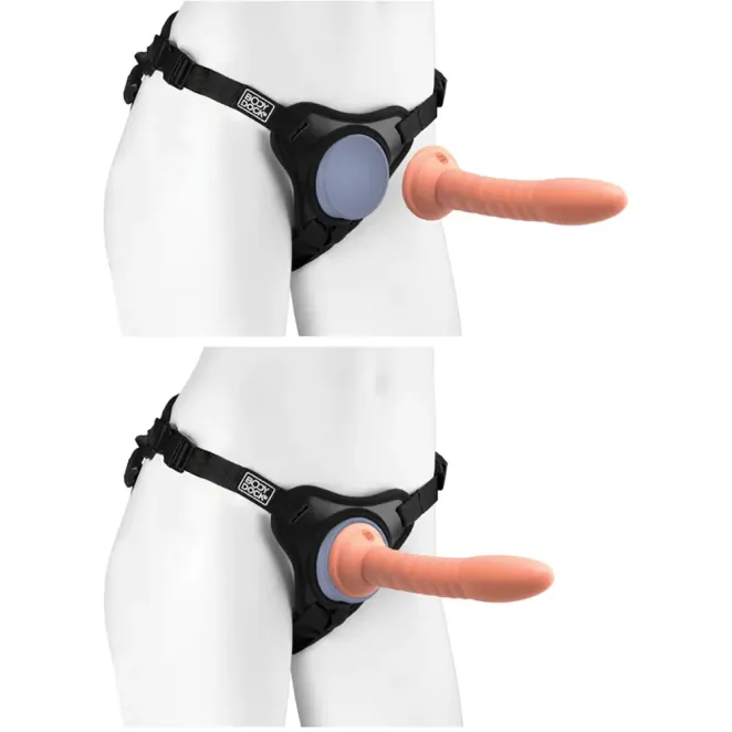 Body Dock SE Universal Silicone Strap-On Harness Black