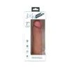 7 Inch Dual Density Realistic Silicone Dildo with Suction Cup Beige