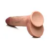 10 Inch Realistic Silicone Dildo with Balls Beige