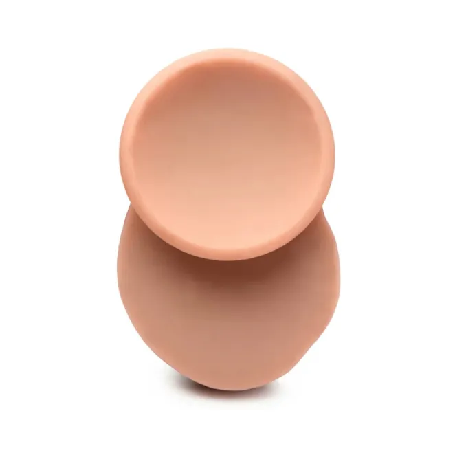 10 Inch Realistic Silicone Dildo with Balls Beige