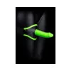 Glow in the Dark Thigh Strap-On Harness with 5 inch Dildo Green