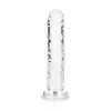 6 Inch RealRock Clear Suction Cup Dildo