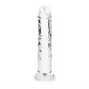6 Inch RealRock Clear Suction Cup Dildo