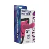 Stardust Switch Hitter Silicone Strap-On Dildo with Harness 5 in. Pink Stardust Switch Hitter Silicone Strap-On Dildo with Harness 5 in. Pink